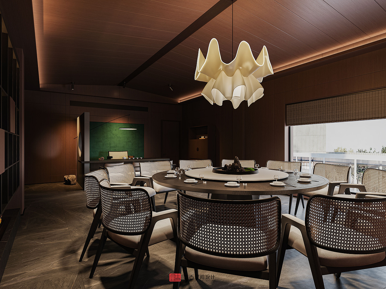 湘意创意菜餐厅|盘古空间设计