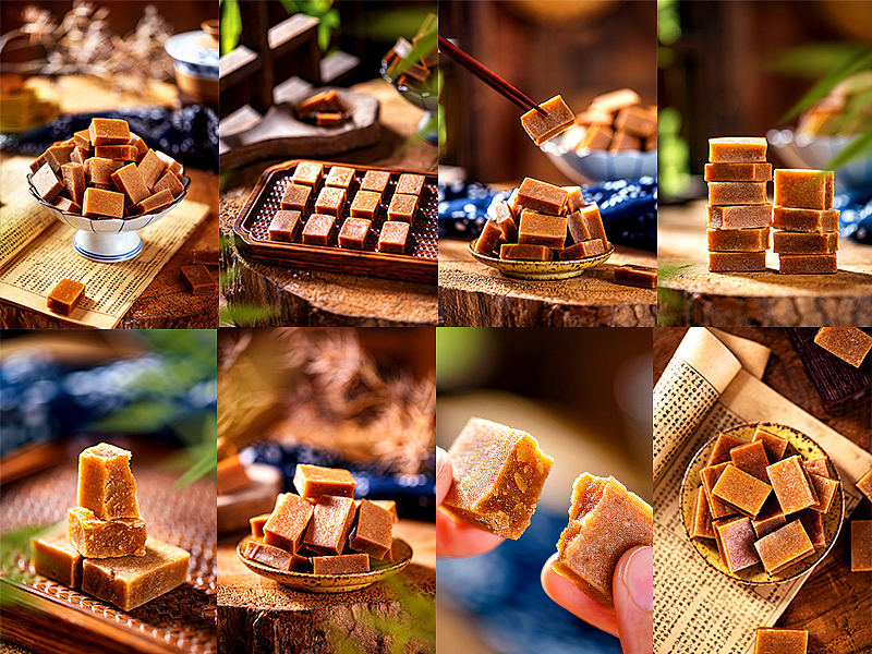 食品拍摄 | 山楂块 国风