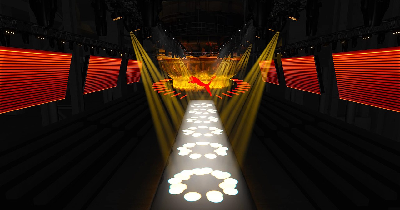 PUMA RUNWAY彪马2024春季产品订货会设计概念方案