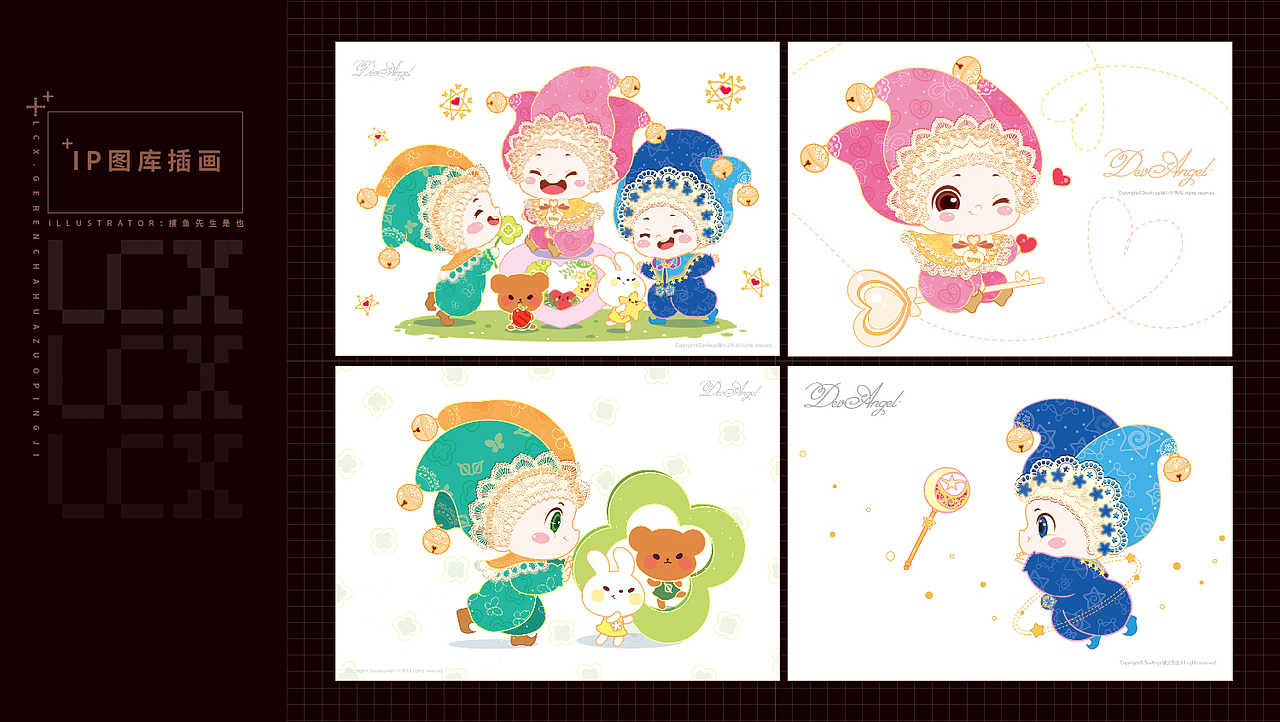 我的作品集（图ZMzI4NzA0NjYw） - 商业插画 - 站酷设计师摸鱼先生是也原创素材 - 站酷ZCOOL