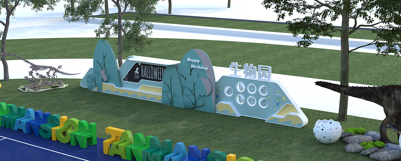 某校校园文化（图ZMzM3MzY1OTEy） - 景观设计 - 站酷设计师禅武工坊原创素材 - 站酷ZCOOL