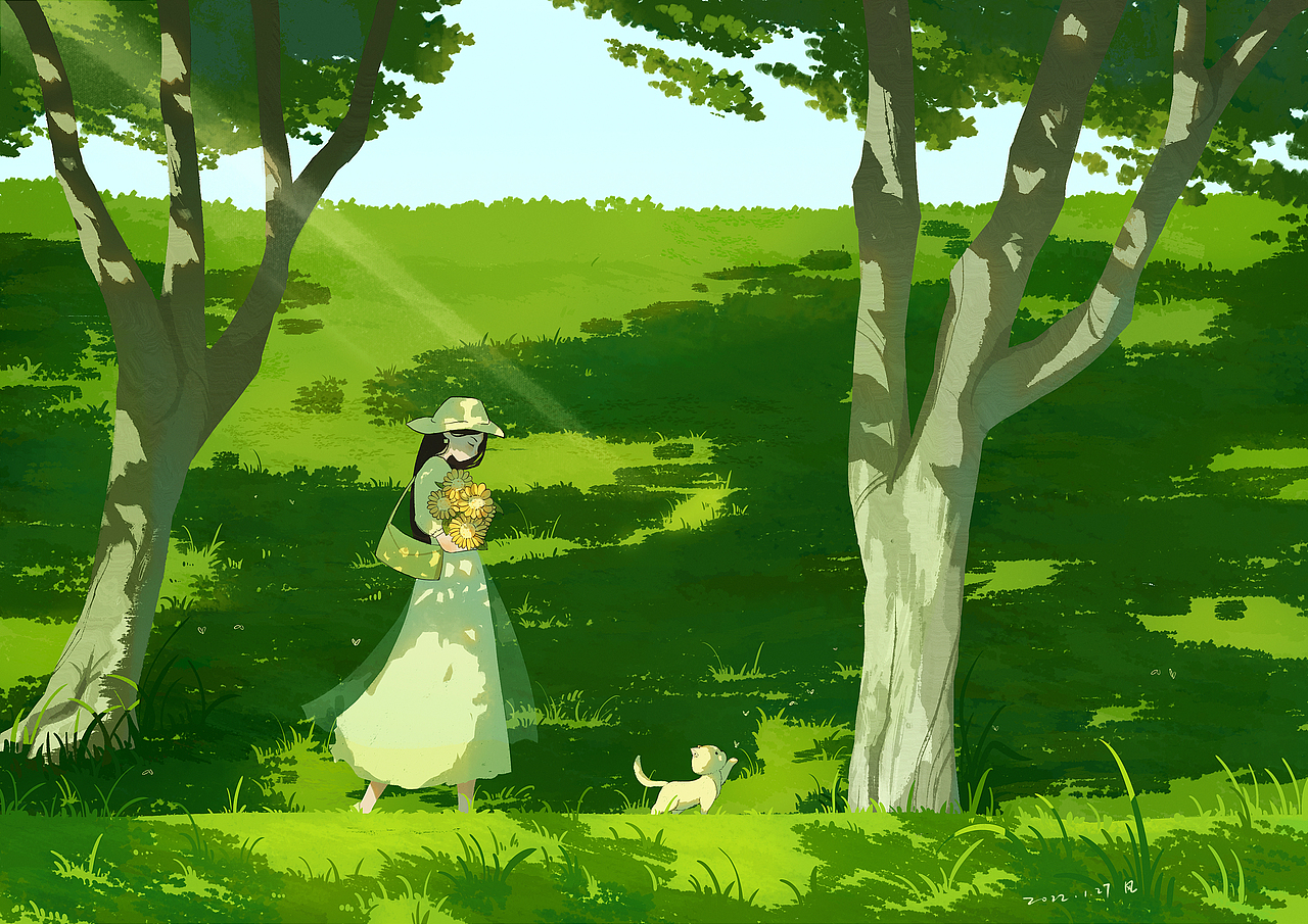 色彩练习 2022.1.1~2022.3.1