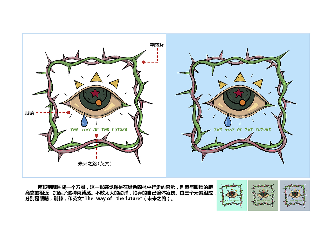 《The way of the future》系列插画