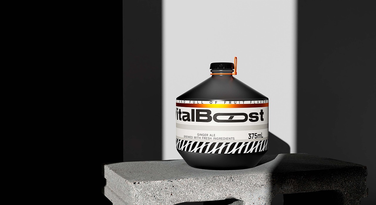 Vitalboost零糖气泡水包装设计|logo/品牌包装设计(图ZMzUxNjgwODMy) - 包装 - 站酷设计师董安琪原创素材 - 站酷ZCOOL