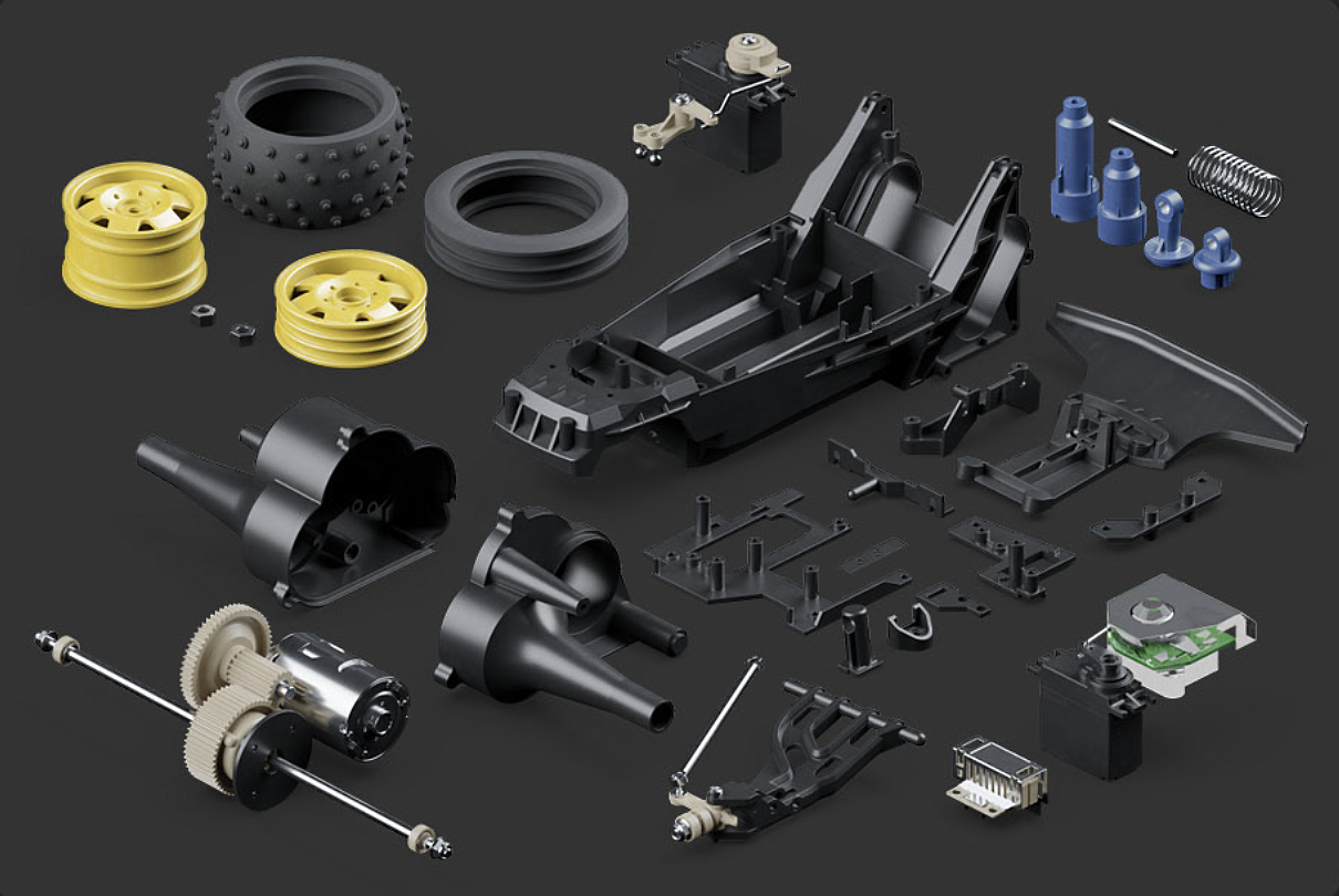 Pallante - Tamiya 遥控四驱车玩具 / 三维产品渲染（图ZMzE2MDIwMzA4） - 产品 - 站酷设计师Pallante原创素材 - 站酷ZCOOL