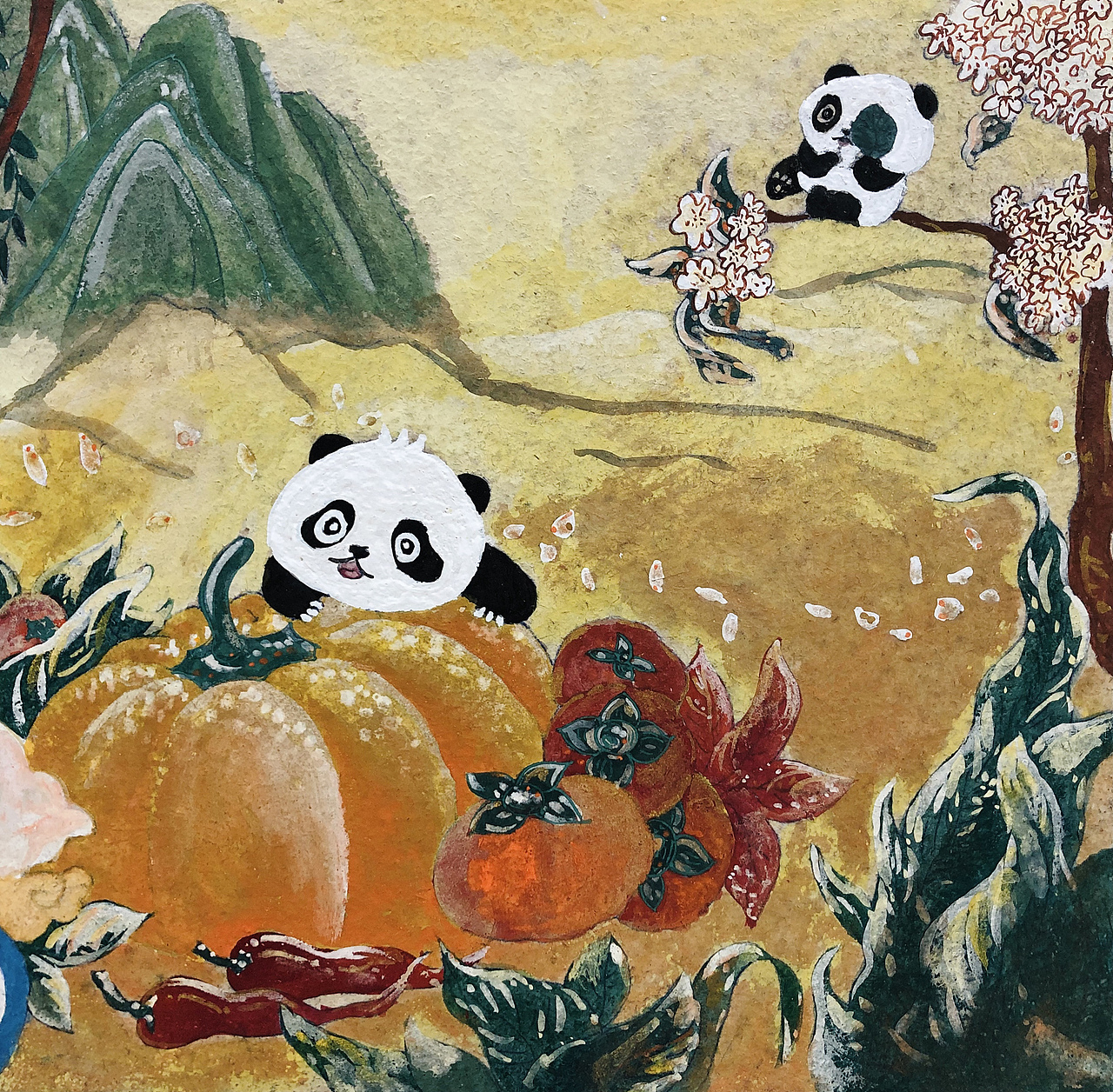 熊猫二十四节气(图ZMzYyOTg5MzEy) - 实验艺术 - 站酷设计师俩只橘_藏纸传奇原创素材 - 站酷ZCOOL