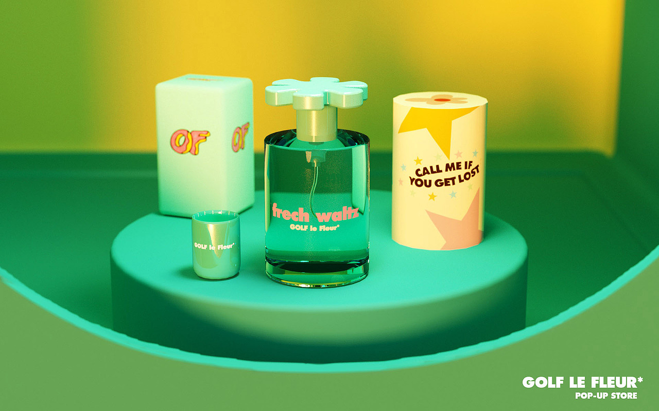 GOLF le FLEUR* POP-UP STORE 泰勒山顶快闪店（图ZMjk3MjExOTI4） - 建筑/空间 - 站酷设计师陳艾倫原创素材 - 站酷ZCOOL