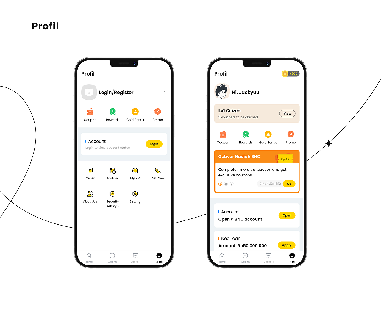东南亚数字银行—Neobank（图ZMzQ1Njc5Mzky） - APP界面 - 站酷设计师有余Jack_Yuu原创素材 - 站酷ZCOOL