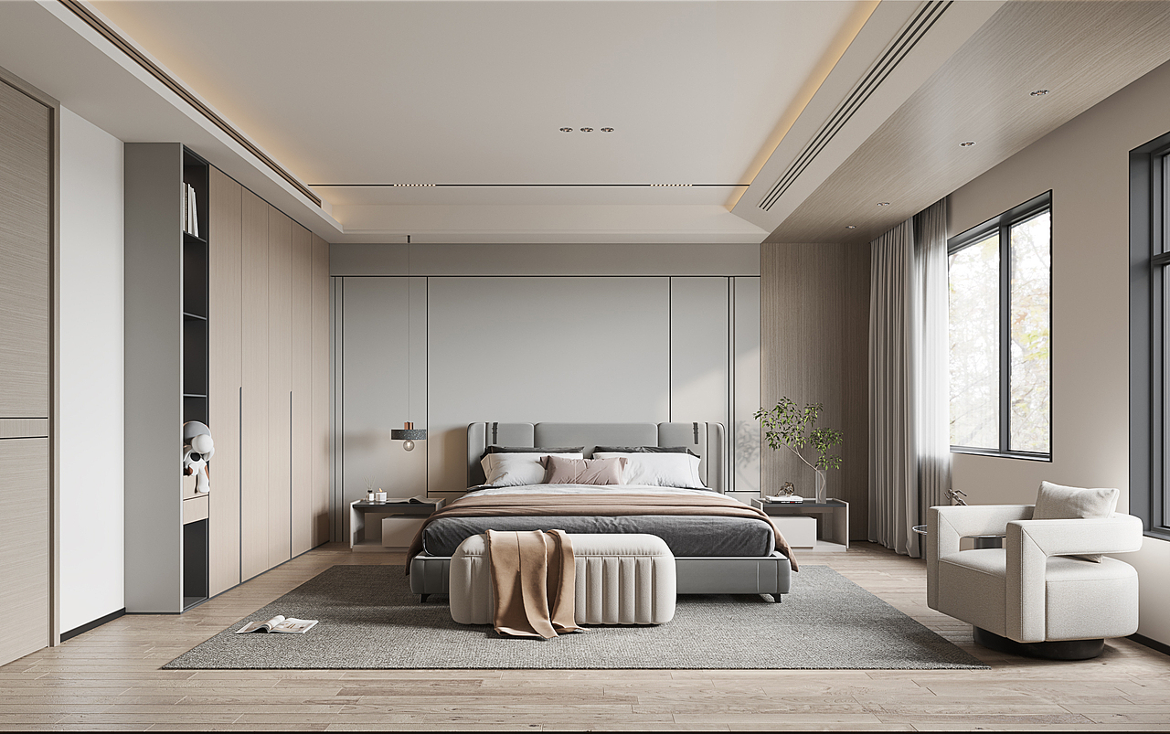 BO!现代简约｜听雷设计（图ZMzY0MjI4Nzky） - 家装设计 - 站酷设计师北岩三叶原创素材 - 站酷ZCOOL