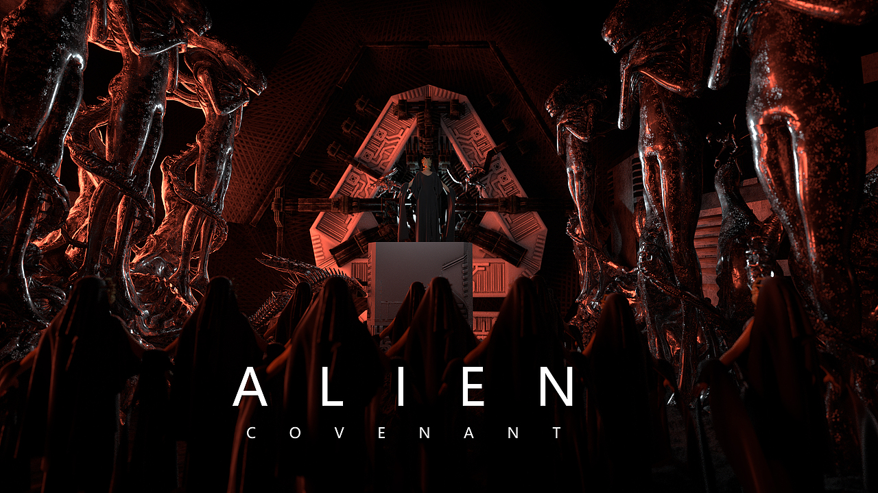 异形系列C4D风格图概念起源——alien（图ZMzA3OTg5NTUy） - 人物/生物 - 站酷设计师DAVE_Studio原创素材 - 站酷ZCOOL