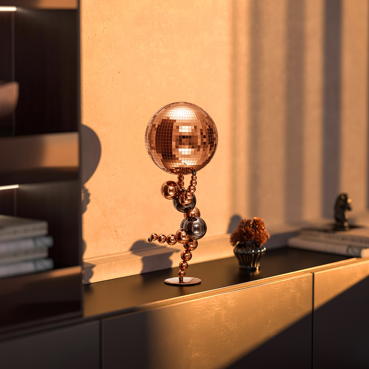 去年的一些艺术摆件场景渲染