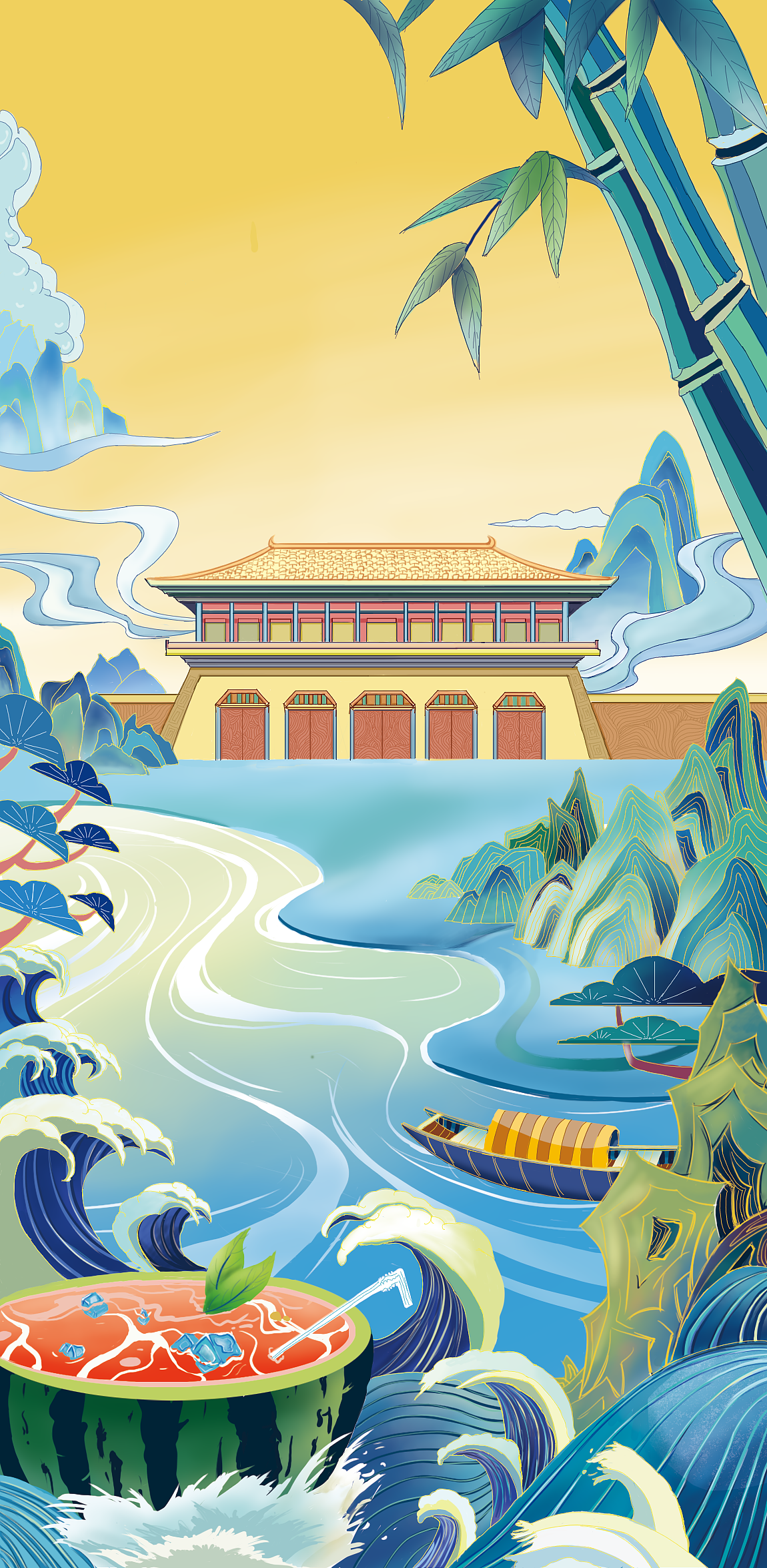 临摹的一幅插画 慢慢来呗（图ZMzEwNjkwODQ0） - 商业插画 - 站酷设计师繁花落尽伊人原创素材 - 站酷ZCOOL