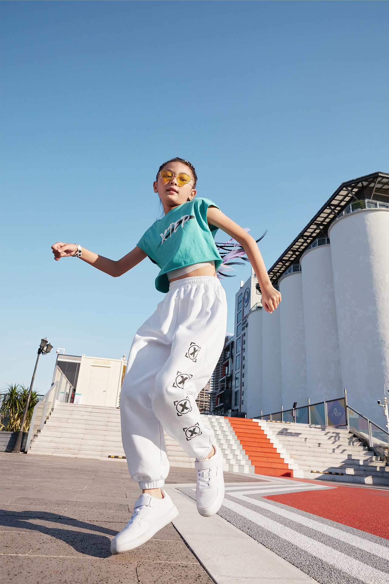 特步儿童街头系列视觉大片创意拍摄