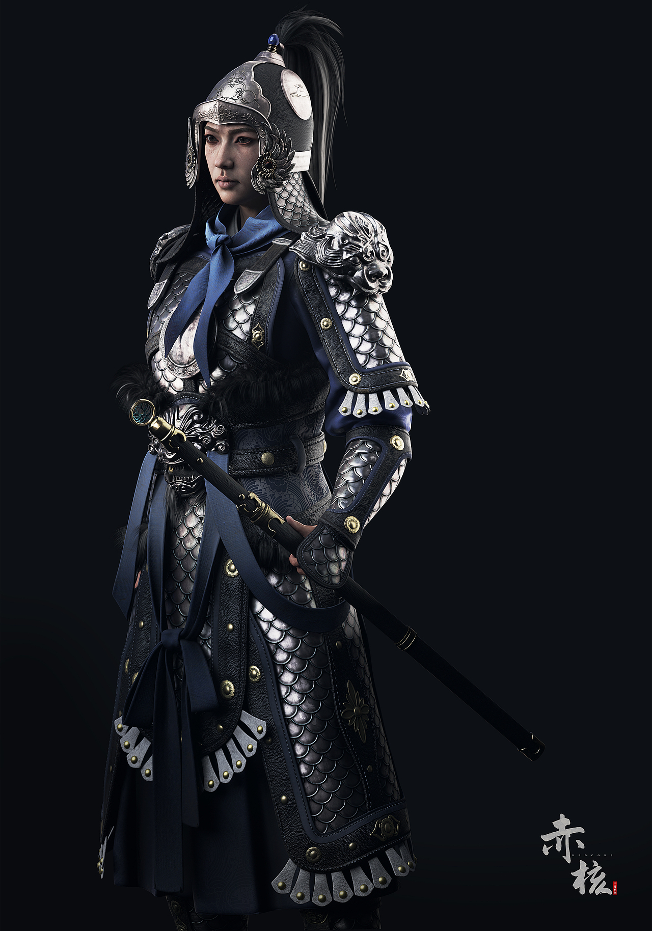 【赤核第八期】次世代角色模型—中国甲胄(一)