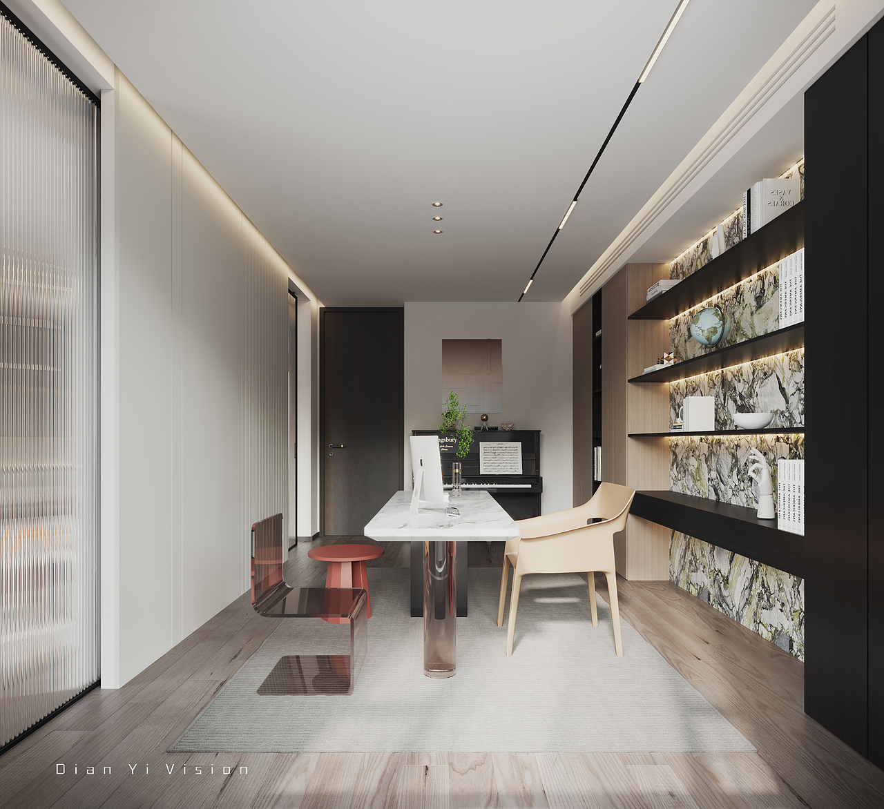 新中式别墅空间效果表现（图ZMzIxODU5OTUy） - 家装设计 - 站酷设计师Max点意原创素材 - 站酷ZCOOL