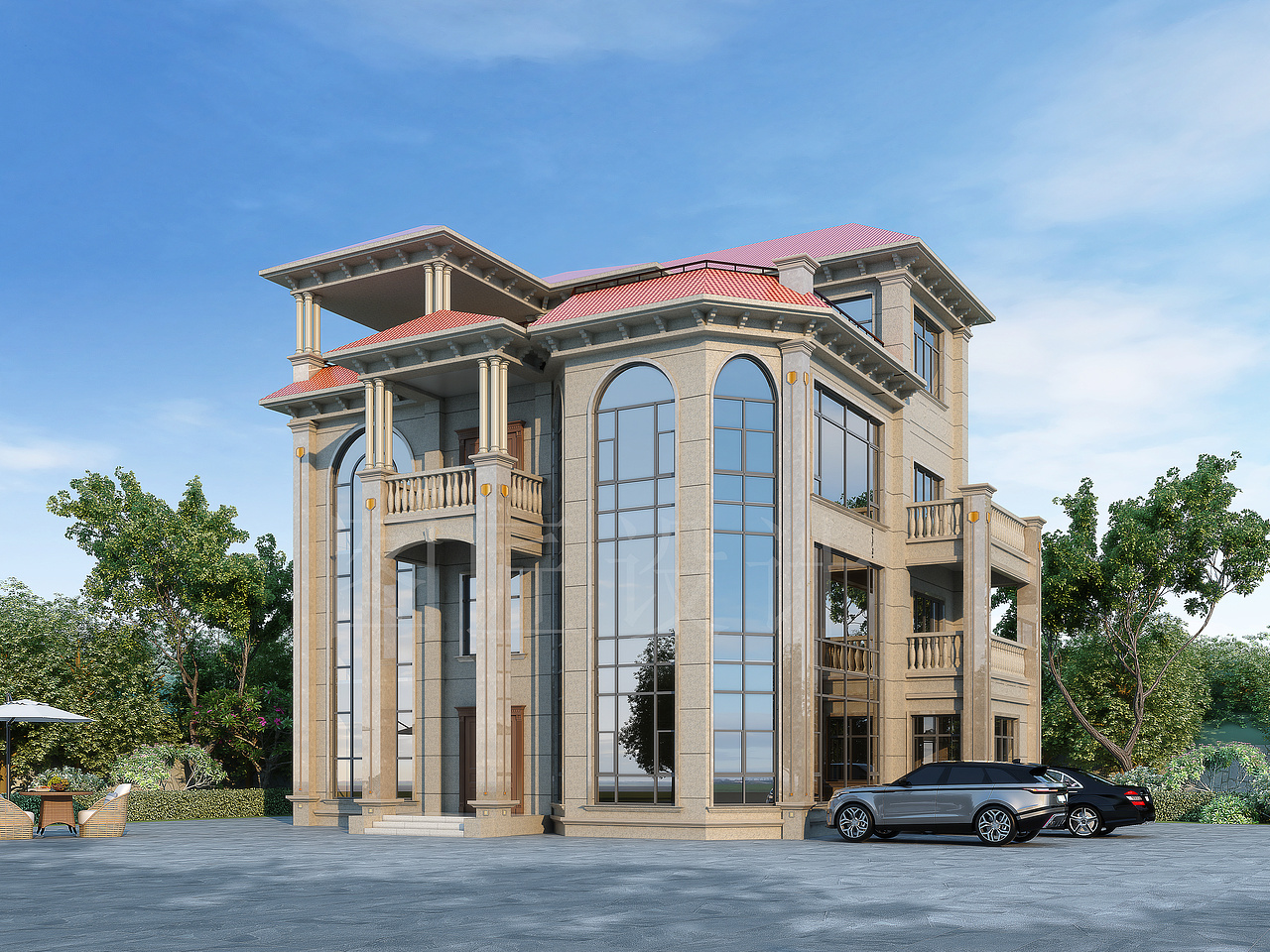 别墅外立面