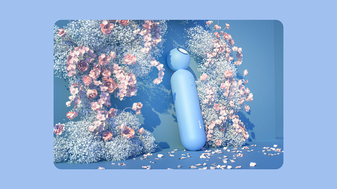 AYDO 小叹号 智能测肤仪（图ZMzIyMzcwNTg0） - 生活用品 - 站酷设计师山城肖磊原创素材 - 站酷ZCOOL