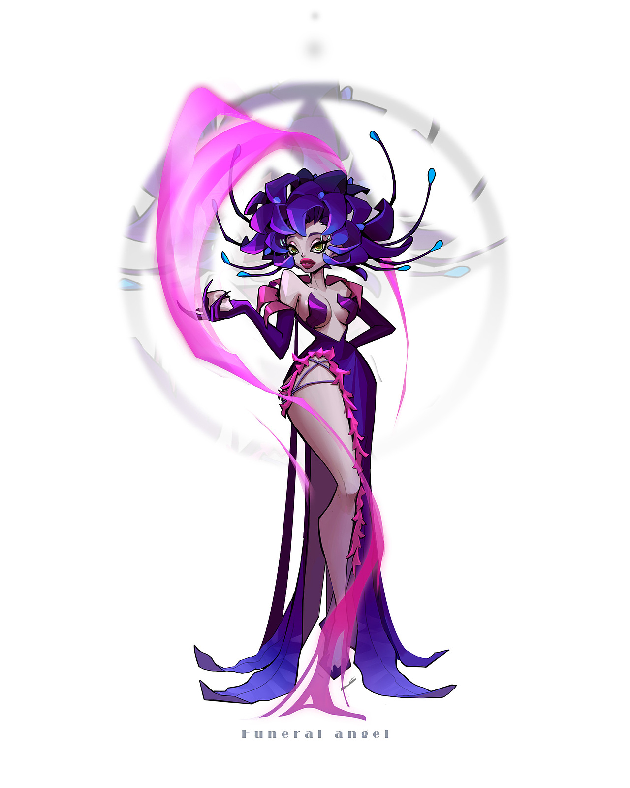 植物王国】黄泉引路人-卡菲尔 影子护卫-帕拉拉