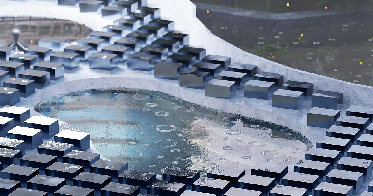 模型之海——大学生活动中心（图ZMzI1ODAyNjg4） - 场景 - 站酷设计师太子WTZ原创素材 - 站酷ZCOOL