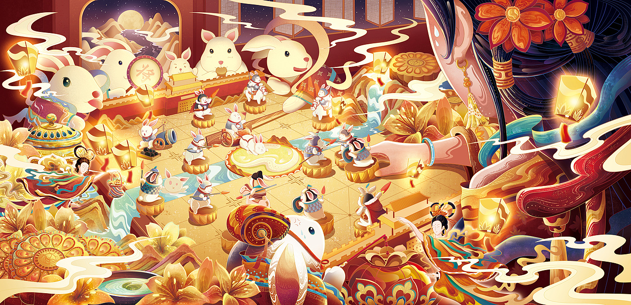 上半年国风插画作品合集