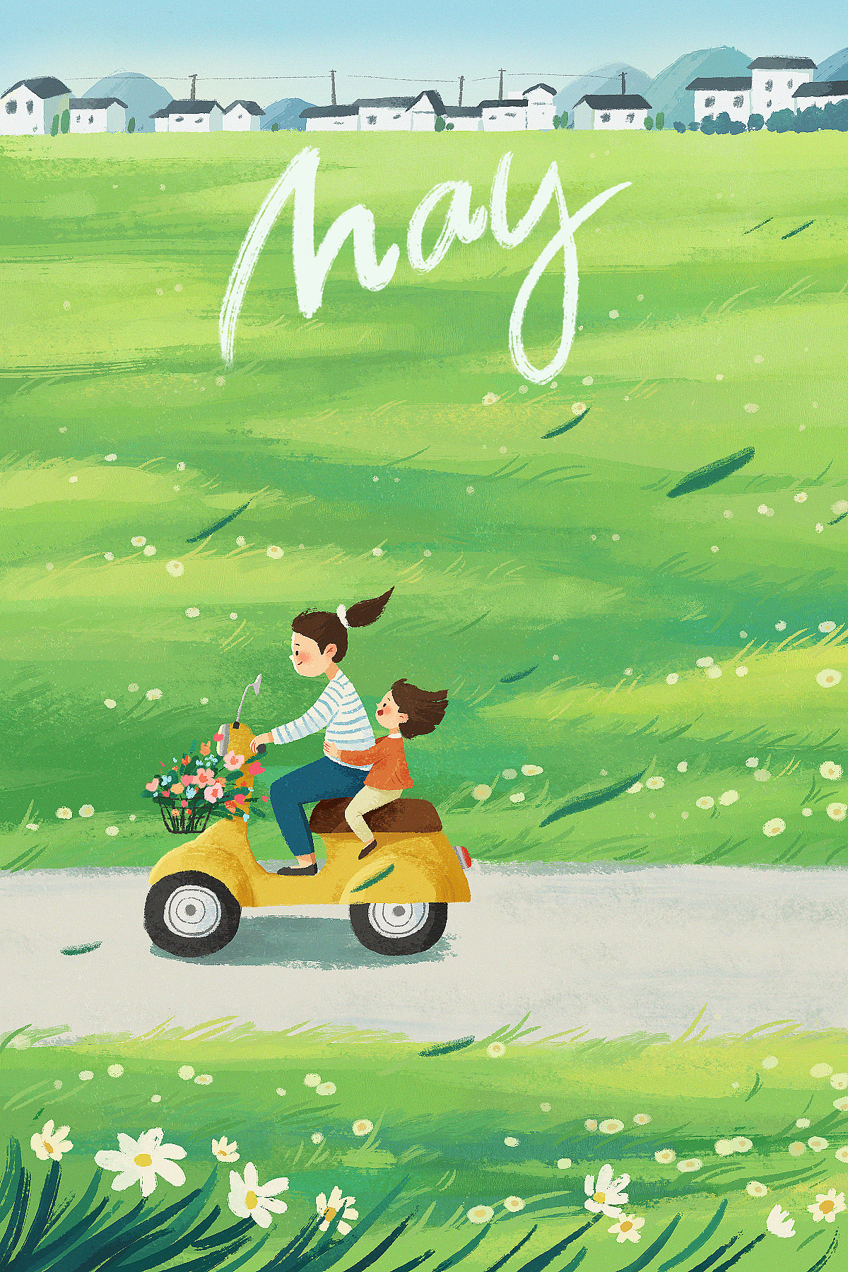 2022年亲子月份插画（图ZMzEwMjkyOTMy） - 商业插画 - 站酷设计师跟踪猫0原创素材 - 站酷ZCOOL