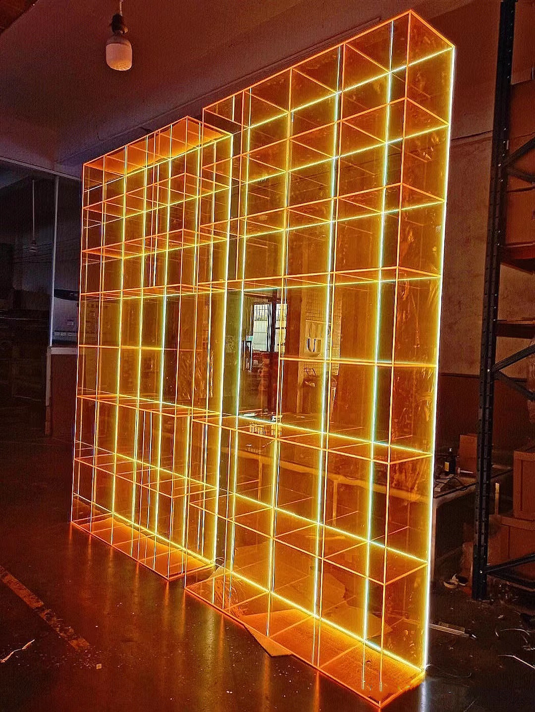 定制透明亚克力展示架发光陈列柜潮玩手办墙面柜收纳柜（图ZMzQ3MjkyMjQ4） - 其他工业/产品 - 站酷设计师亿达亚克力制品原创素材 - 站酷ZCOOL