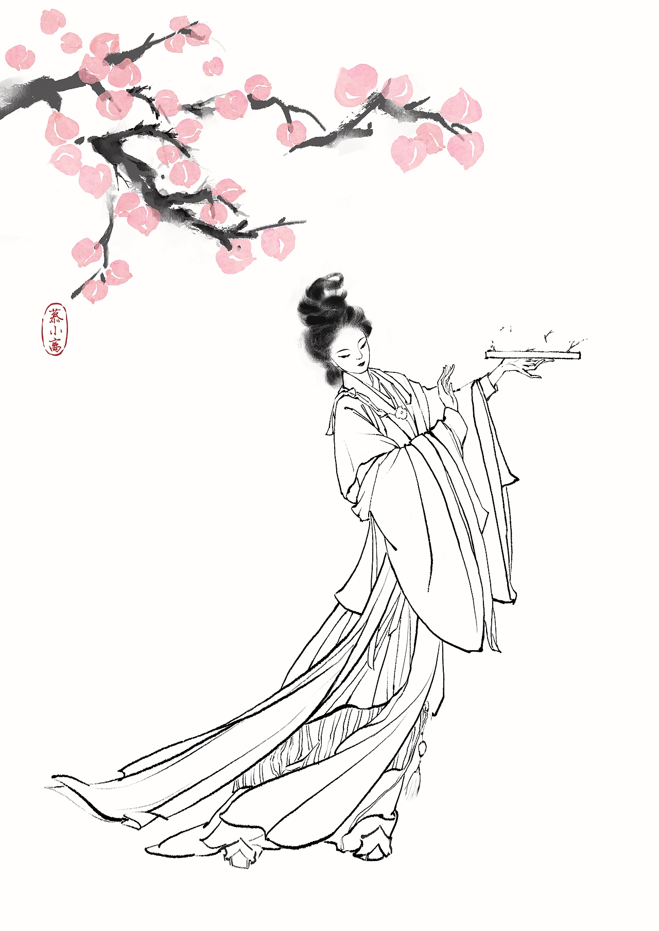 西池蟠桃子 一实三千年（图ZMzM1MjMxMjQ0） - 创作习作 - 站酷设计师l慕小离原创素材 - 站酷ZCOOL