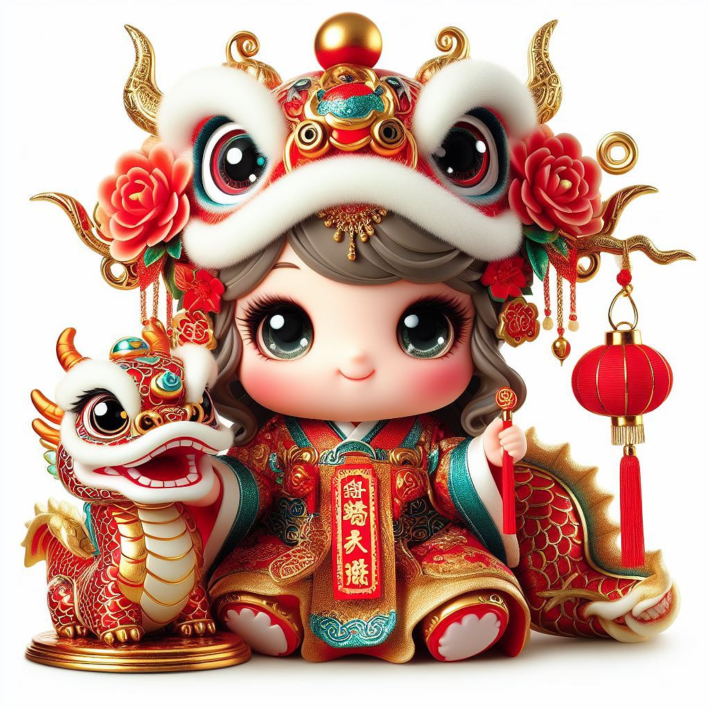 迎接龙年,换个龙气头像,发挥龙年好运!🐉🌟