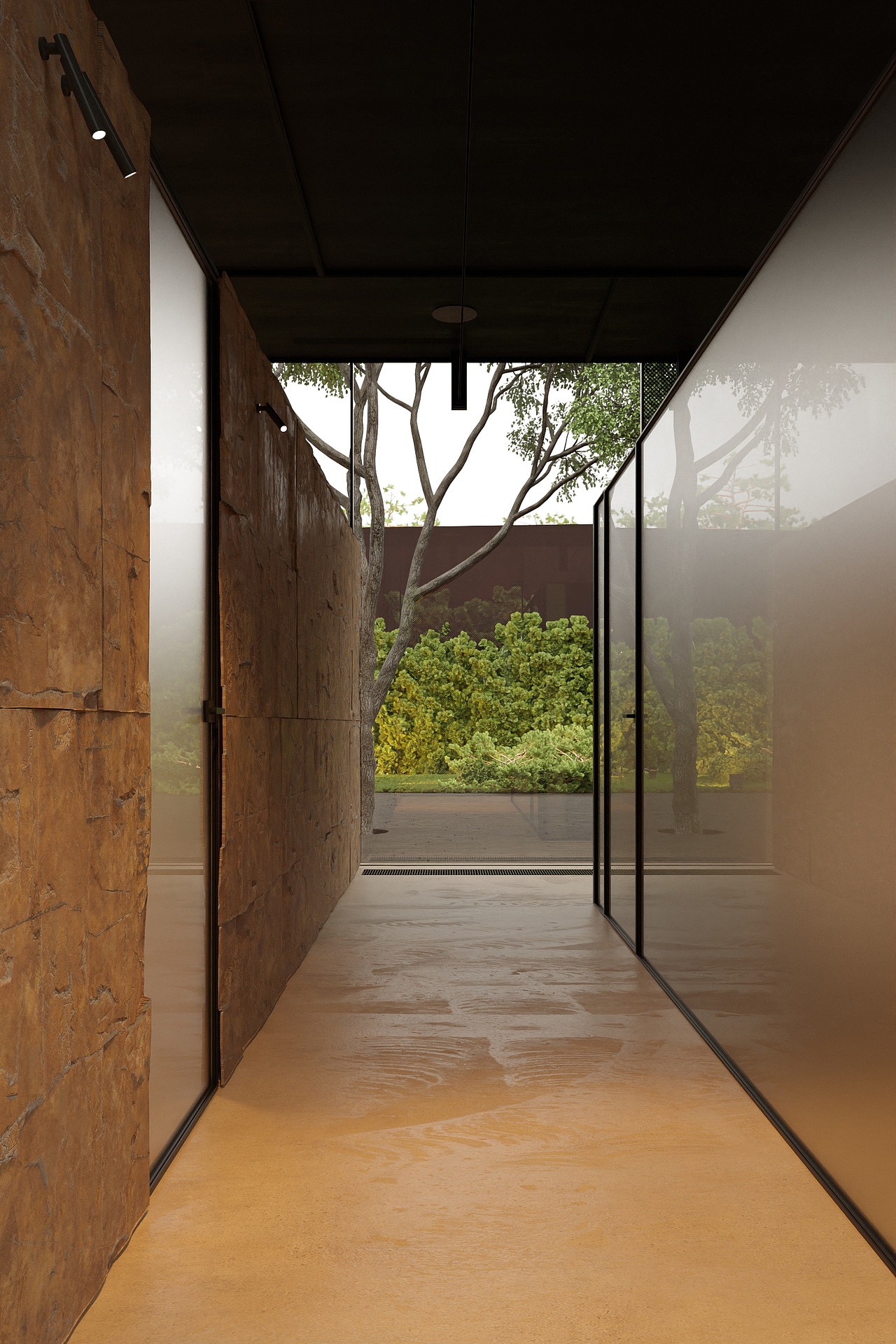 極簡別墅的整體方案