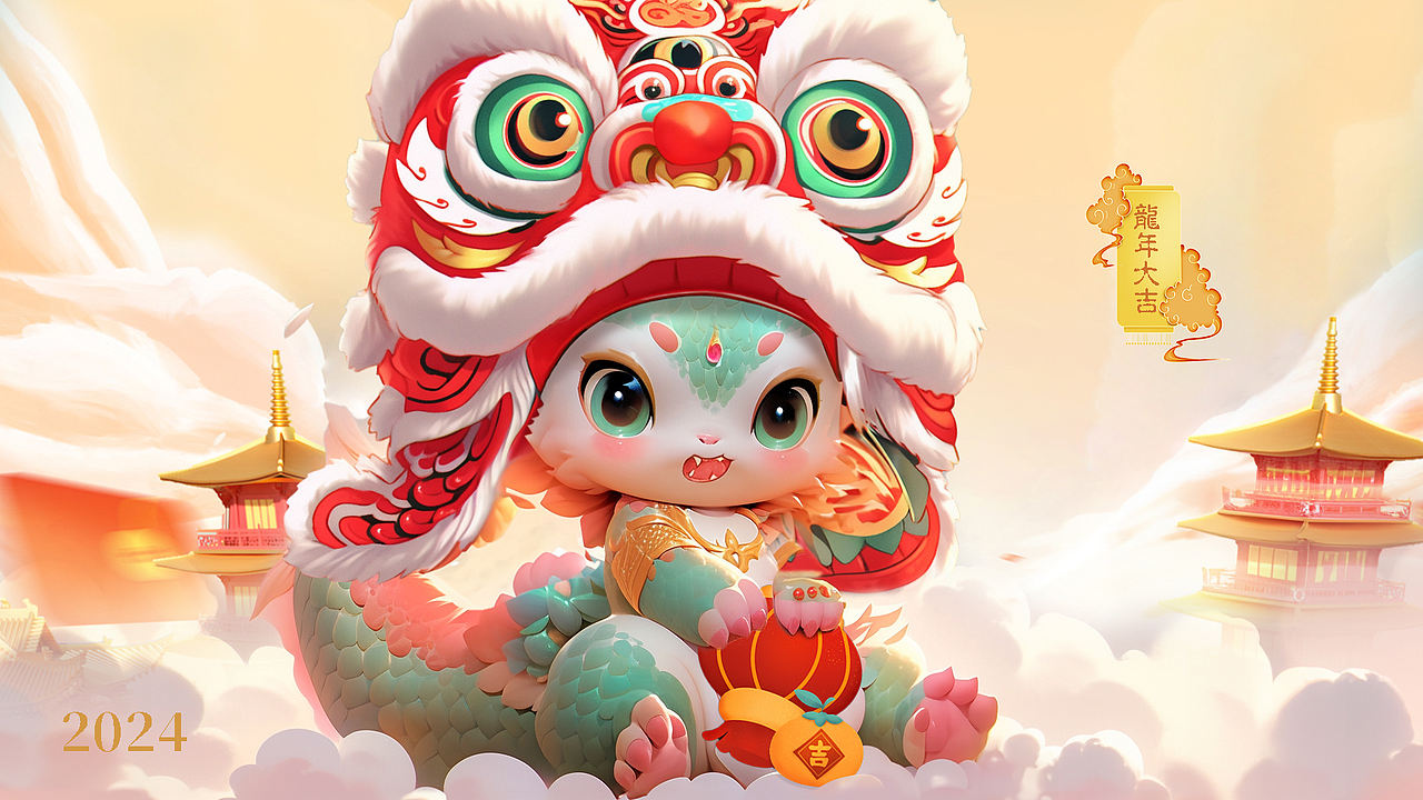 2024青龙 整合 | IP全案 | 原创潮玩IP | IP图库(图ZMzU0NzY5OTI0) - IP形象 - 站酷设计师ANXIAOYAO9981原创素材 - 站酷ZCOOL