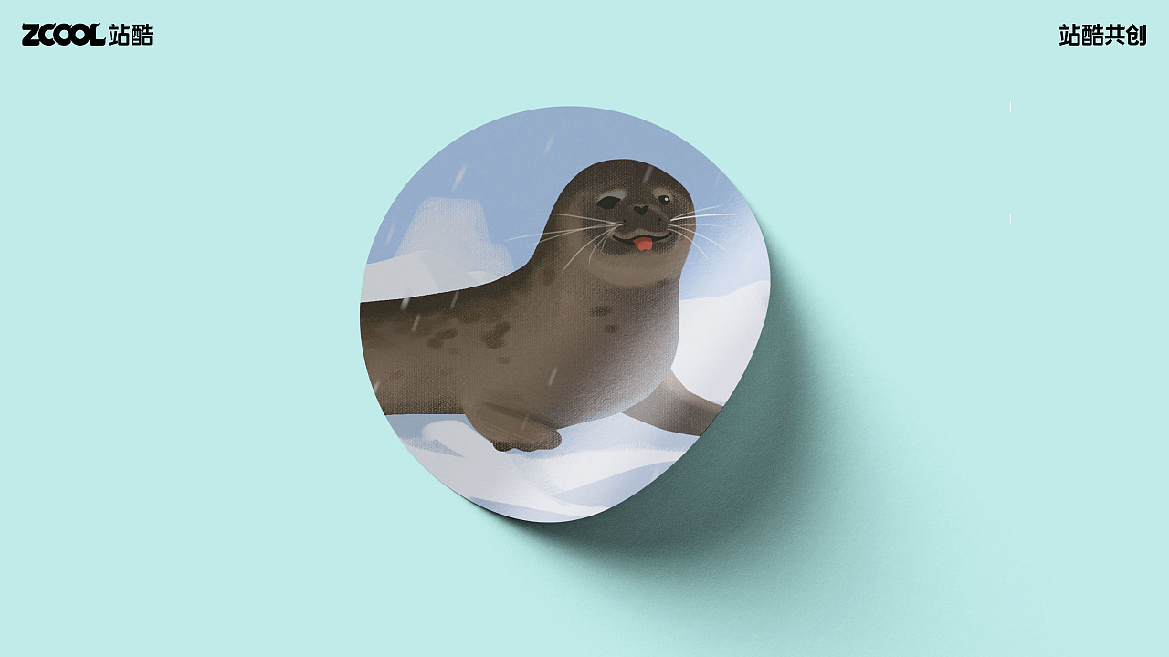 珍稀动物I插画I它们（图ZMzY1MjUyMjI0） - 艺术插画 - 站酷设计师小呱小呱原创素材 - 站酷ZCOOL