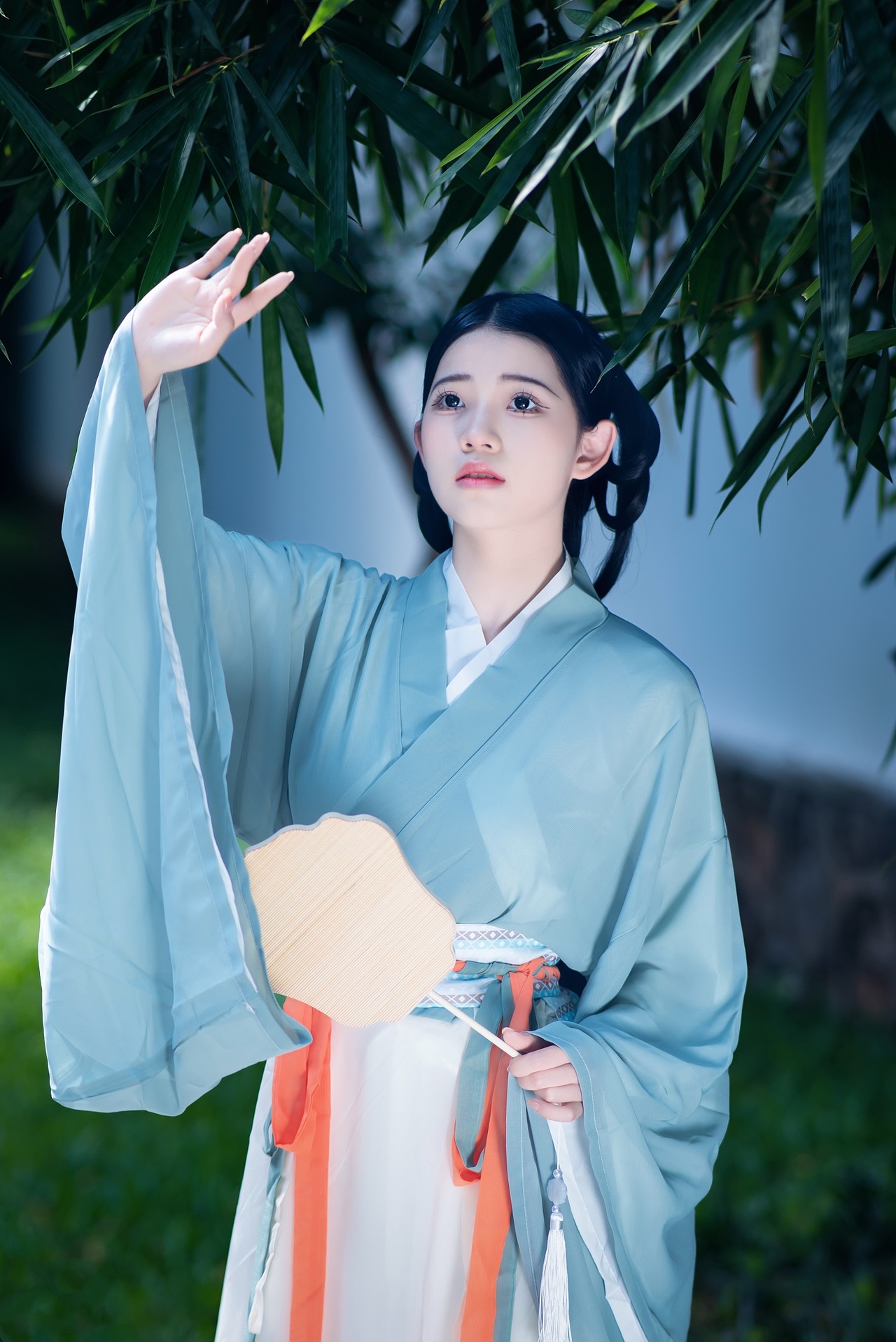 深圳园博园汉服小姐姐