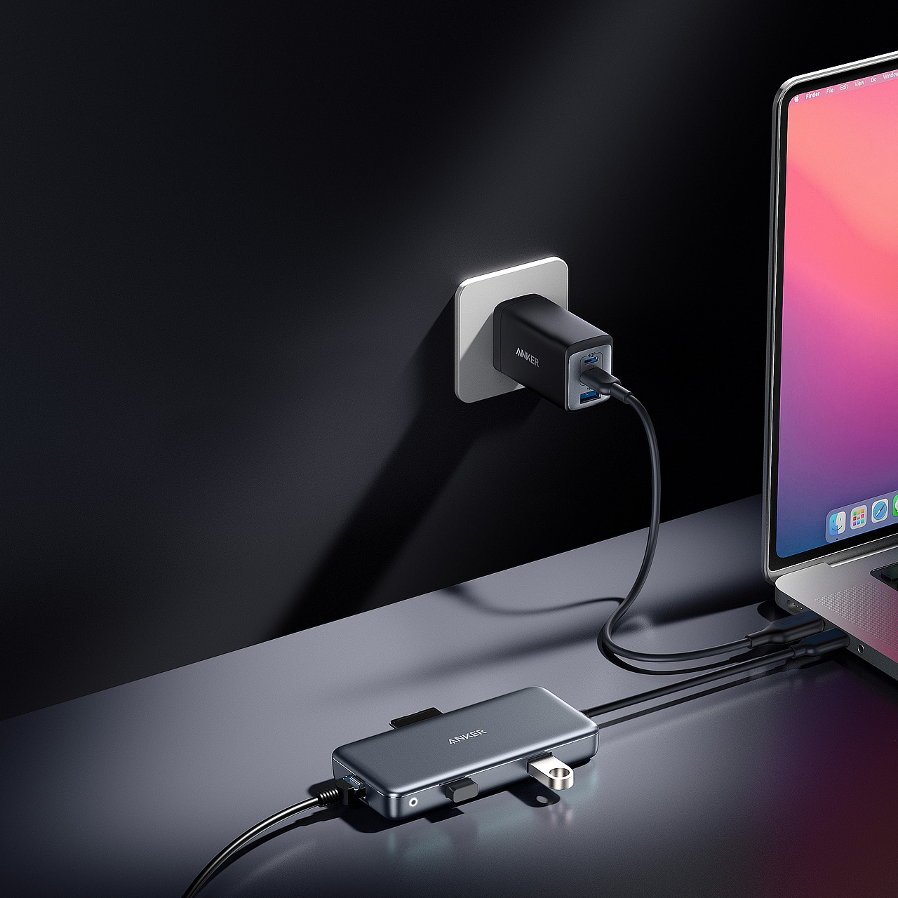 ANKER-CN-产品渲染 II（图ZMzA0MzI3Njg4） - 产品 - 站酷设计师Kele鸡翅原创素材 - 站酷ZCOOL