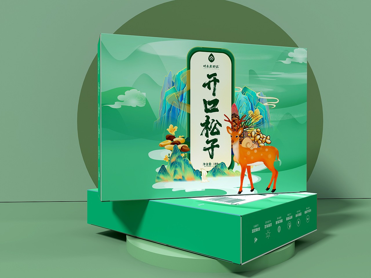 鹿野苑农产品包装设计（图ZMzI2ODIzMzk2） - 包装 - 站酷设计师zqichao原创素材 - 站酷ZCOOL
