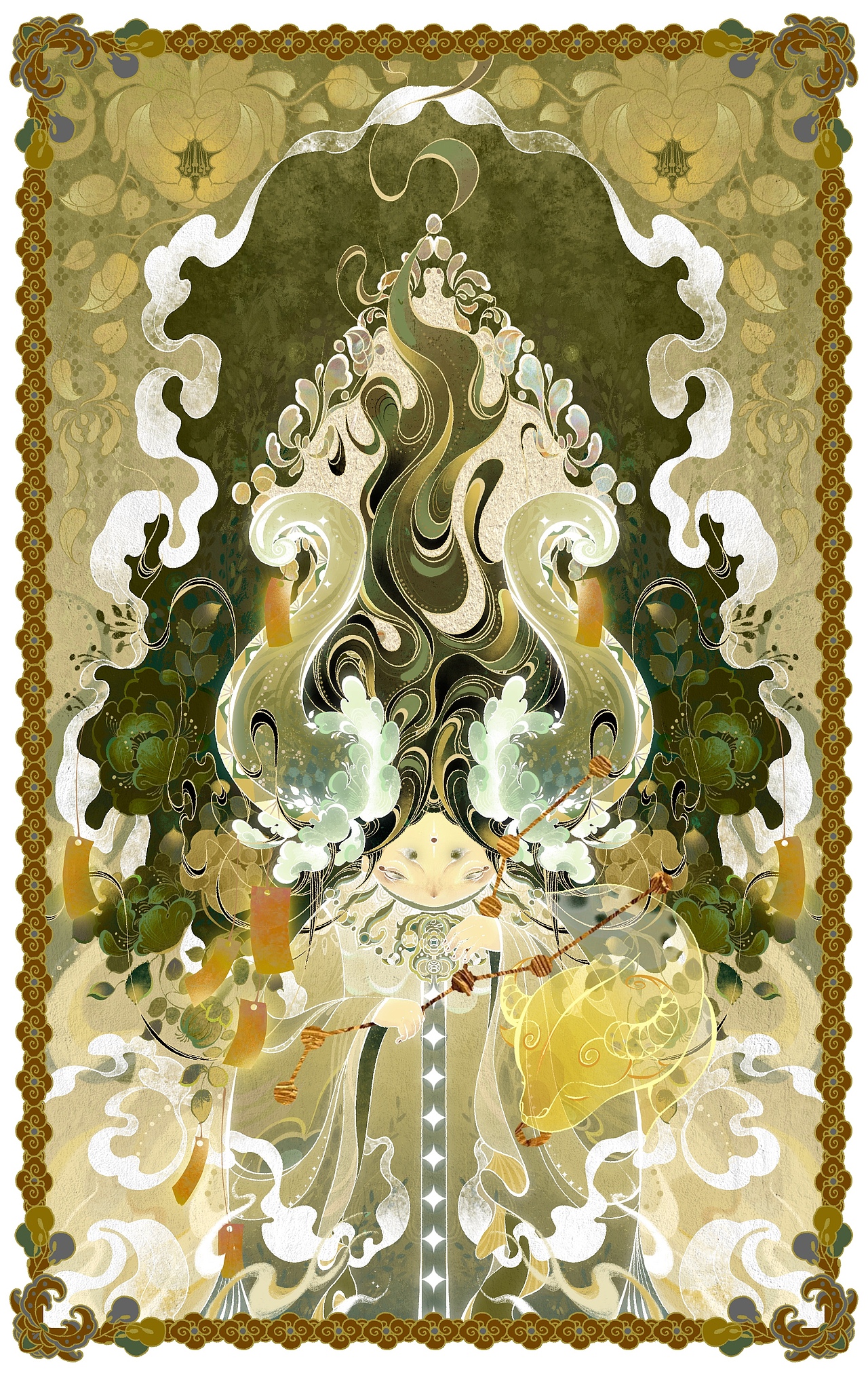 《国风系列星座插画—上》（图ZMzA1MTk4MjQ4） - 创作习作 - 站酷设计师酒酿木子不加酒原创素材 - 站酷ZCOOL