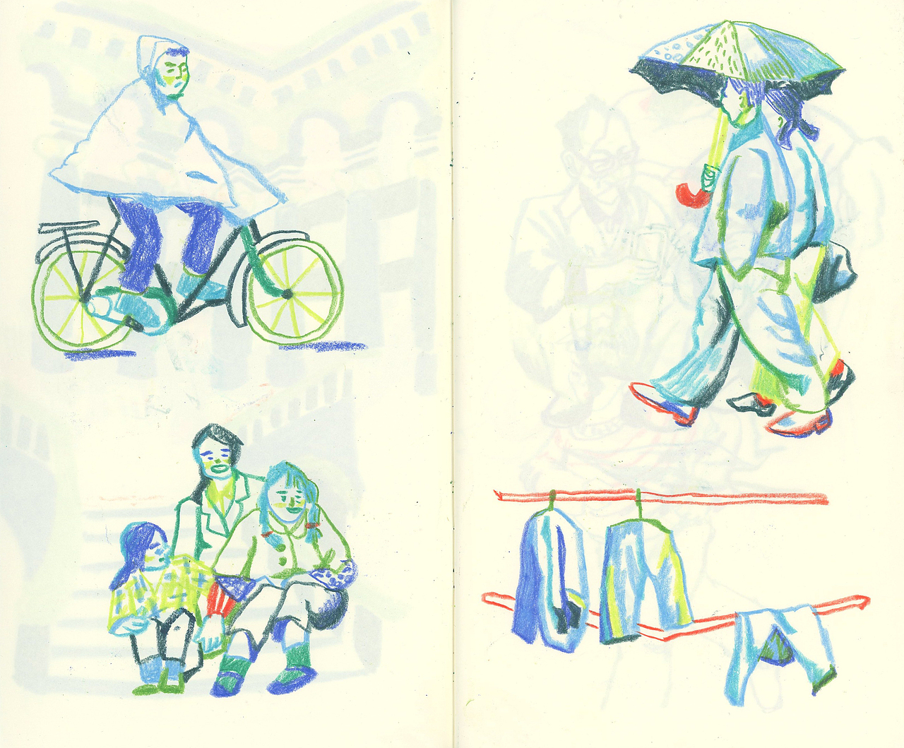 来看看我的速写本叭