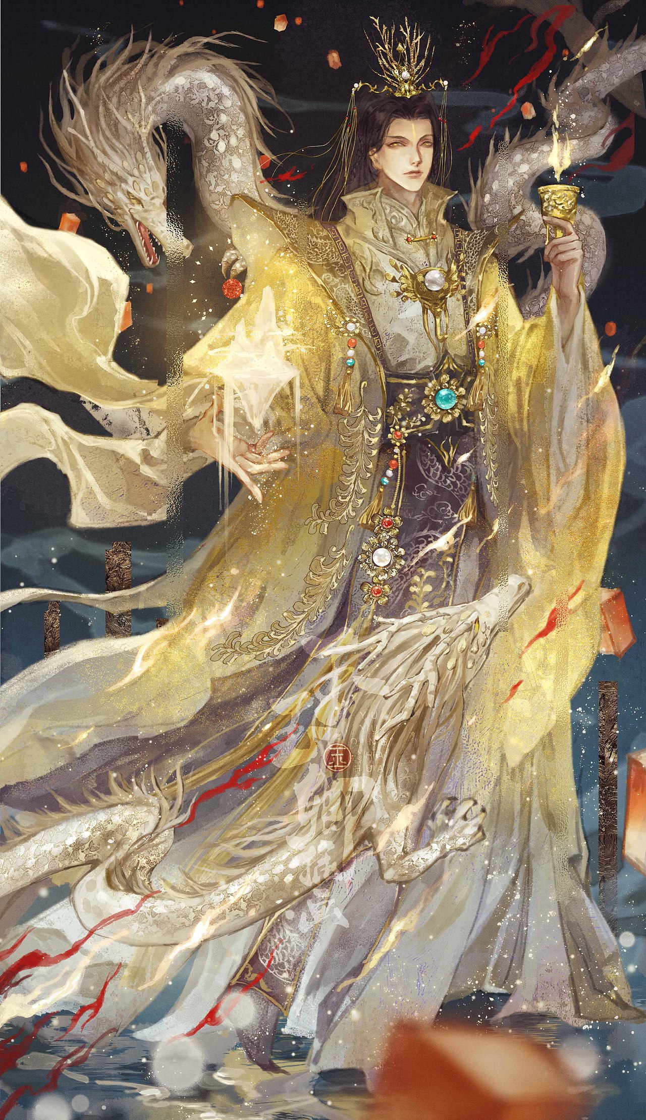 【国家宝藏】文物拟人系列插画(图ZMzE1MTkyMzU2) - 艺术插画 - 站酷设计师画画的玉玉卿原创素材 - 站酷ZCOOL