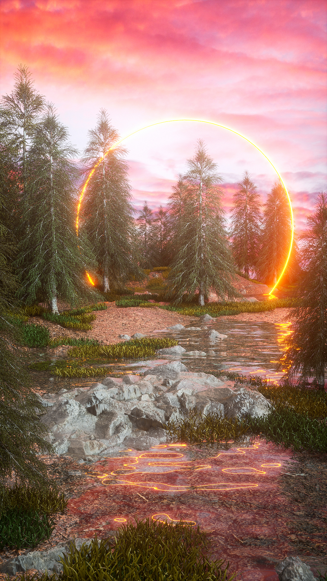C4D氛围感光影（图ZMzA4NjI3MDYw） - 场景 - 站酷设计师王艺诺74原创素材 - 站酷ZCOOL