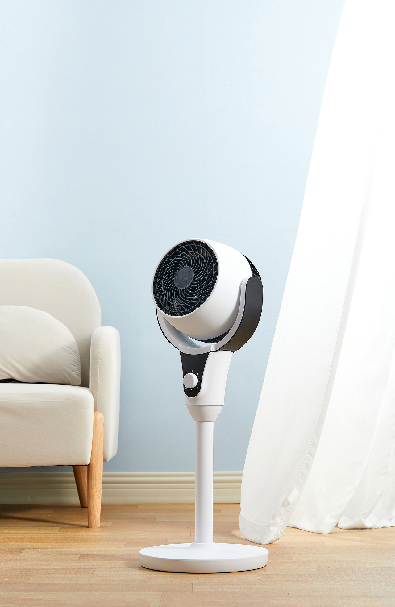 电商摄影 立式空气循环电扇 
