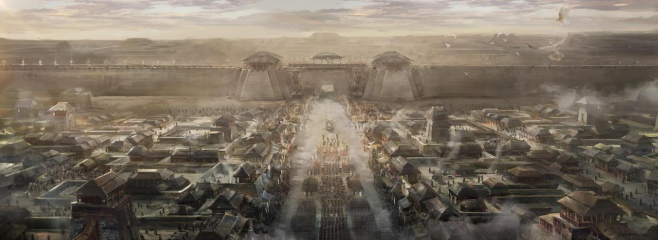 《封神三部曲》部分场景概设定