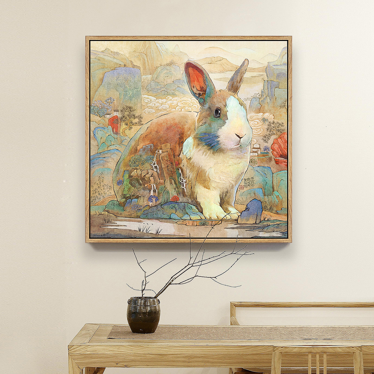 装饰画系列-Vol.09 [月光森林]