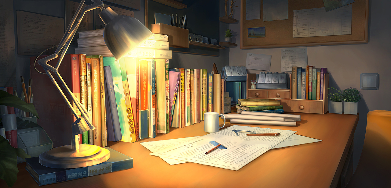 氛围书桌