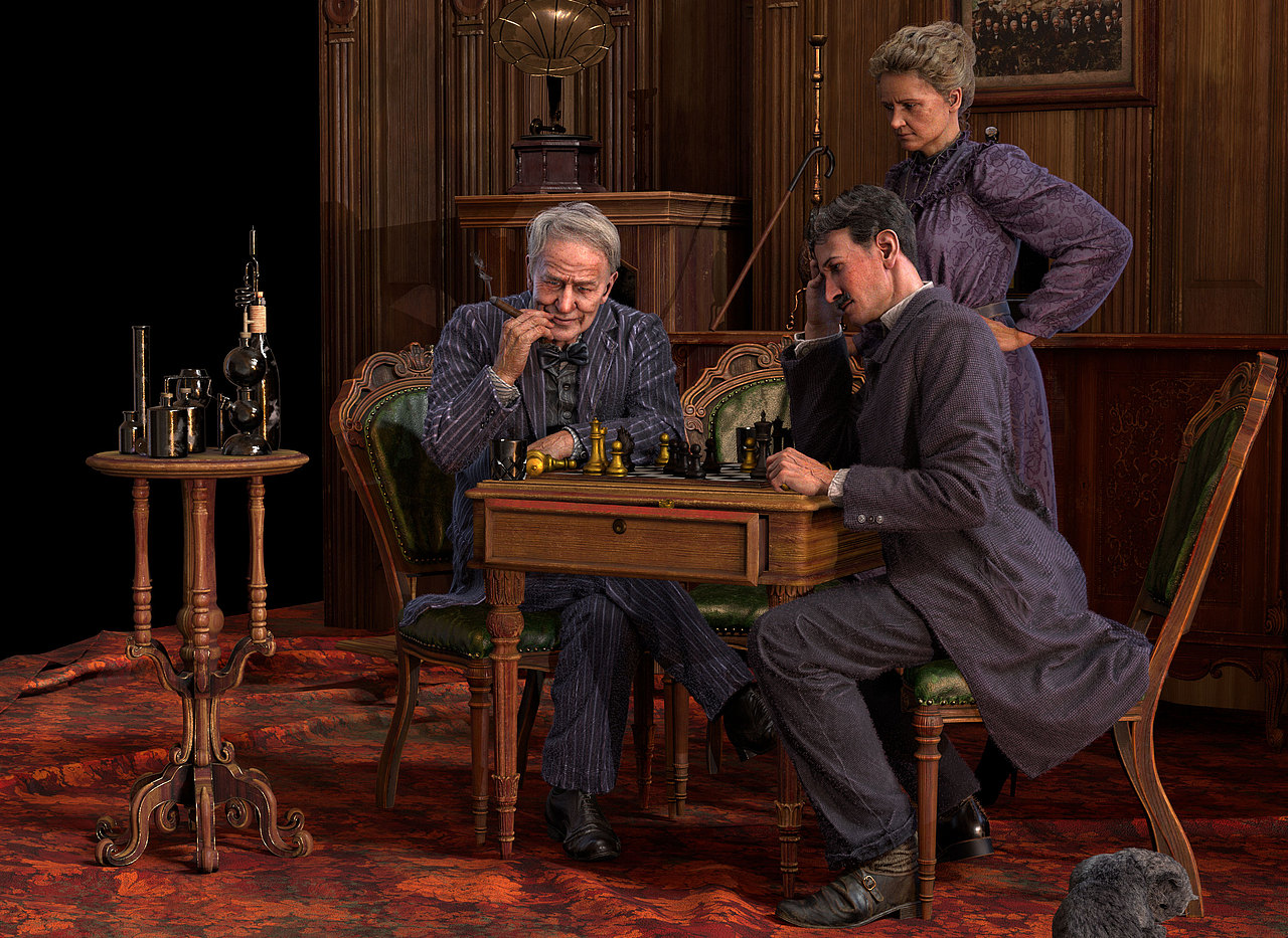 棋局（图ZMzEwNDAzNjcy） - 人物/生物 - 站酷设计师刁兆明原创素材 - 站酷ZCOOL