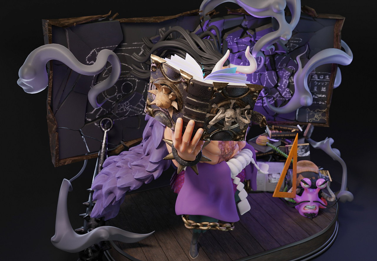 ONE PIECE - 百授·凯多 KAIDO SENSEI | 限定雕像（图ZMzA0NjMwMzc2） - 人物/生物 - 站酷设计师星懿Studio原创素材 - 站酷ZCOOL