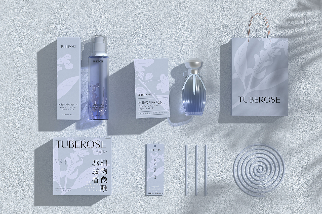 TUBEROSE | 植物微醺系列包装设计(图ZMzA3MTE0Nzk2) - 包装 - 站酷设计师青轶设计原创素材 - 站酷ZCOOL