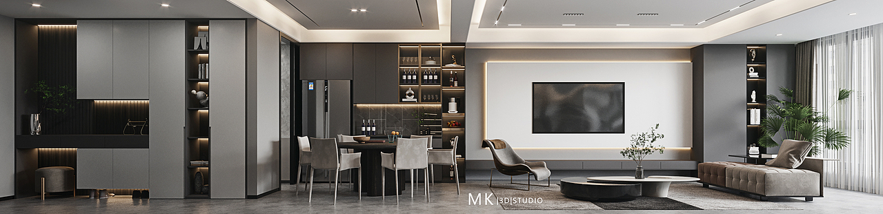 现代 大平层极简