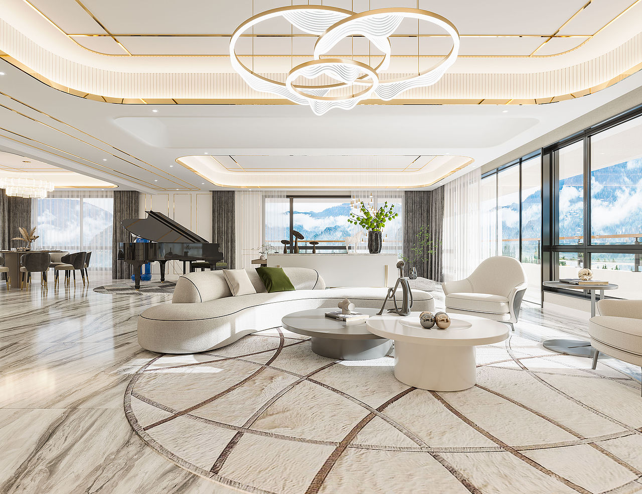 现代轻奢风,恰到好处的精致!