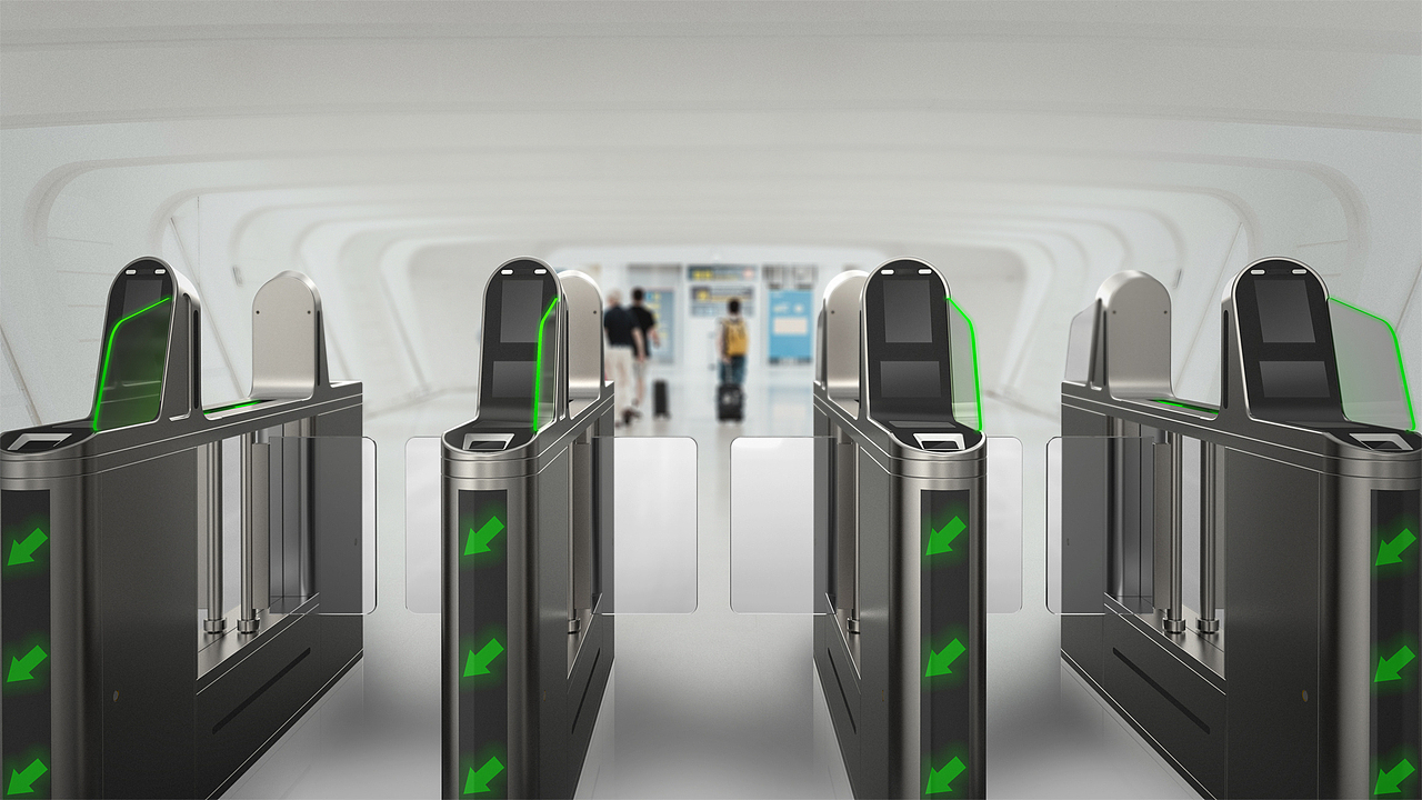 雷格特北京城郊线地铁闸机