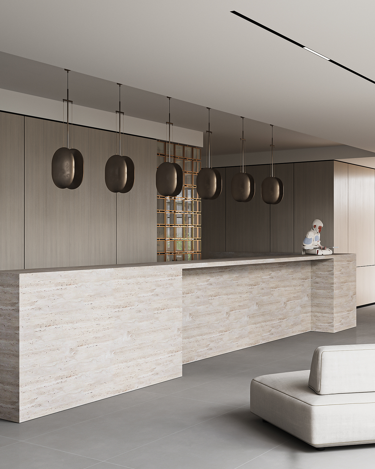 &quot;治愈系&quot;办公空间 庭院设计 效果表现