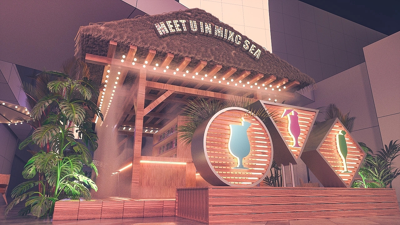 夏日娱乐路演活动（图ZMzQ3MDAxMTY4） - 展陈设计 - 站酷设计师tu0808原创素材 - 站酷ZCOOL